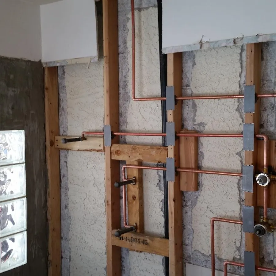 Copper pipe installation for Repiping in Nanticoke